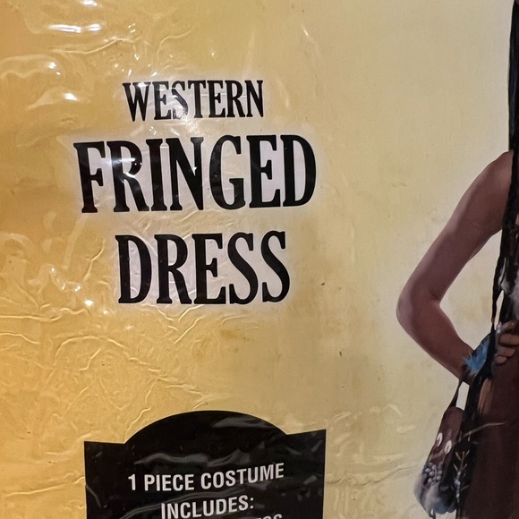 Halloween Costume- Western Fringed Dress - Picture 3 of 3